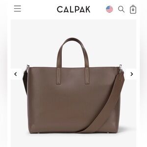Calpak Haven Laptop Tote- Espresso